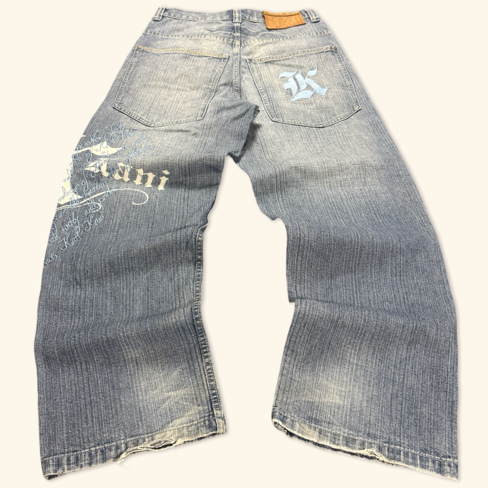 Karl Kani Vintage 2000s Hip Hop Baggy Jeans (M/L) – haendmedown