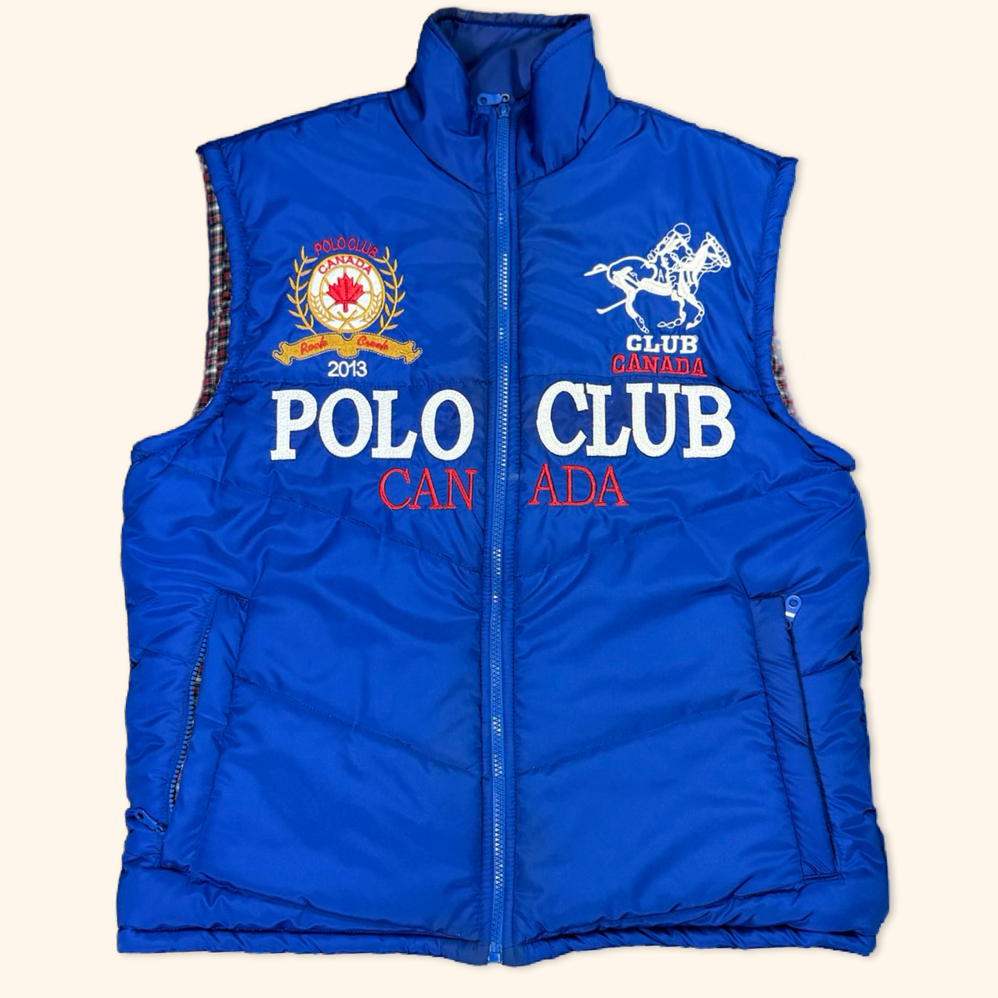 Rock Creek Polo Club Canada Puffer Vest (L/XL)