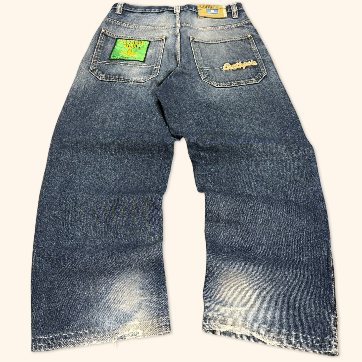 Southpole Vintage 1992 Cypress Hill Patch Baggy Jeans (M)