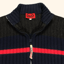 Load image into Gallery viewer, Dolce &amp; Gabanna Vintage Sport Fitness Knit Zipper (L)
