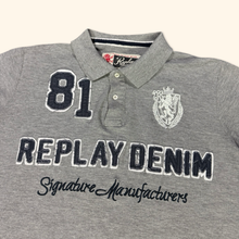 Load image into Gallery viewer, Replay 2000s Polo T-Shirt (M/L)
