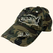 Load image into Gallery viewer, Von Dutch Y2k 2000s Camouflage Cap
