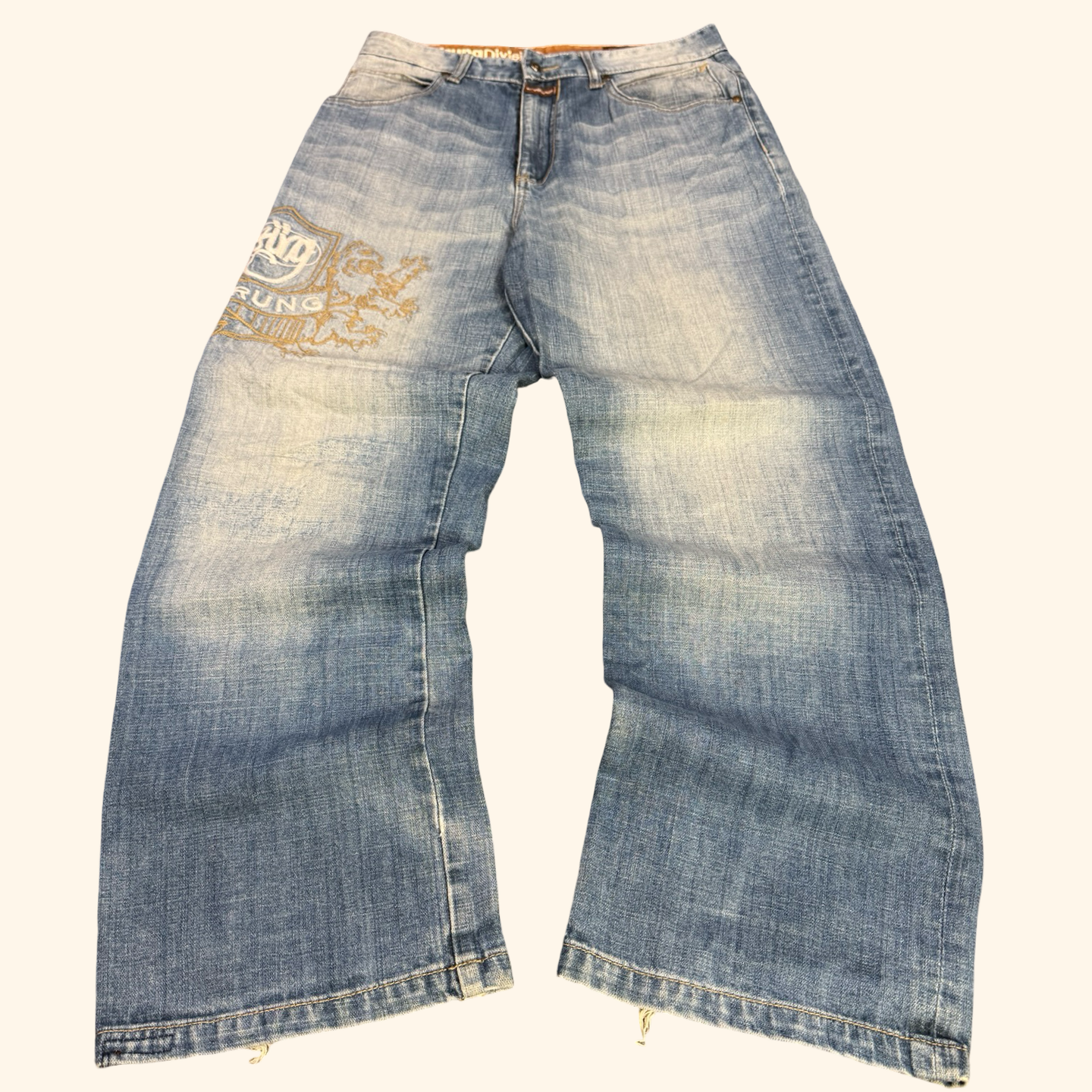 Wrung Vintage 2000s Baggy Jeans (M/L)