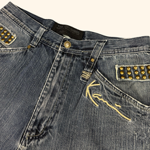 Lade das Bild in den Galerie-Viewer, Karl Kani Vintage 2000s Rivets Baggy Jeans (L)
