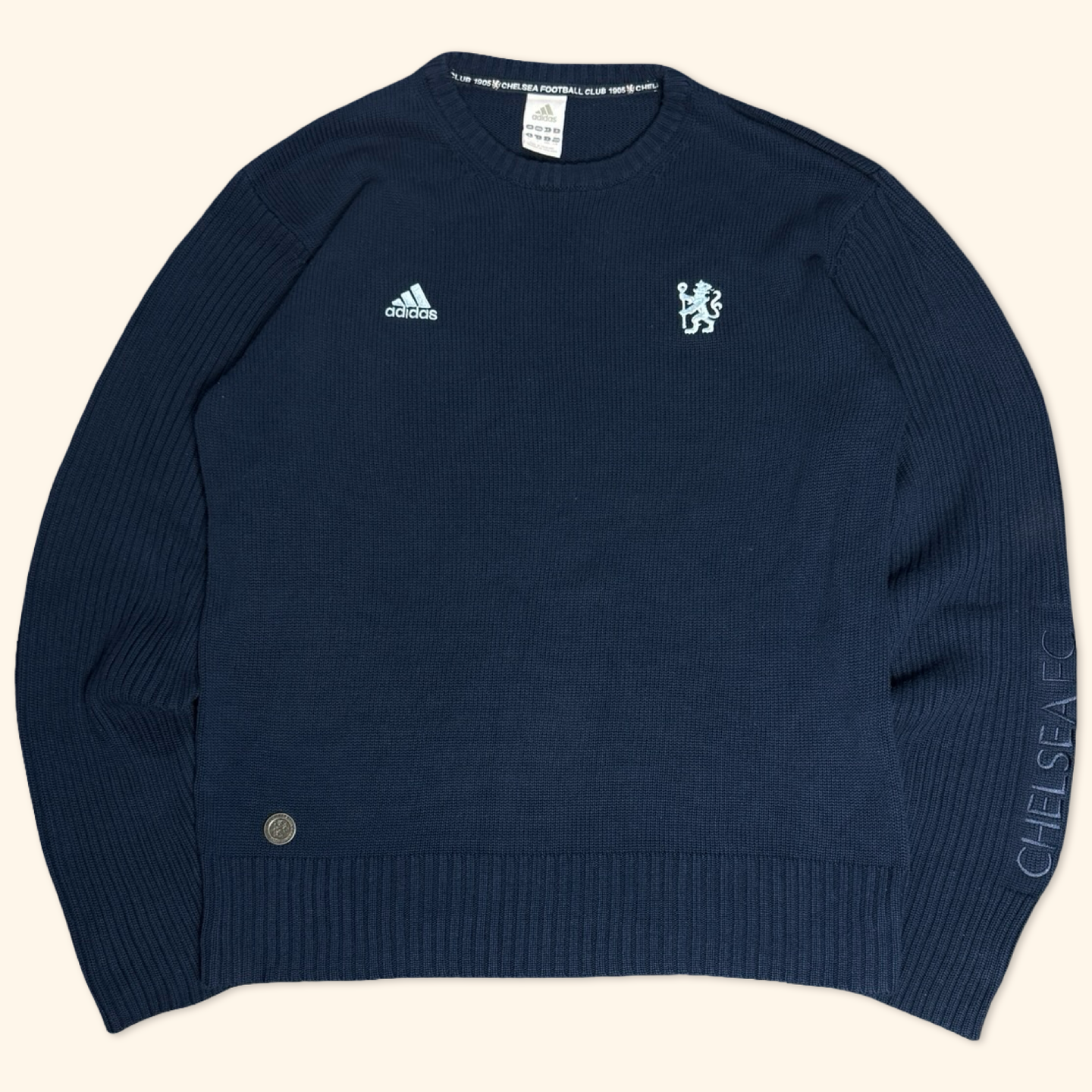 Adidas Chelsea 2008 Heavy Knit Sweater (XL)