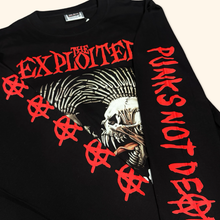 Load image into Gallery viewer, The Exploited Vintage 1990s Punk Not Dead Band Single Stitch Sleeve (L)
