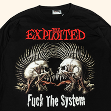 Load image into Gallery viewer, The Exploited Vintage 1990s Punk Not Dead Band Single Stitch Sleeve (L)

