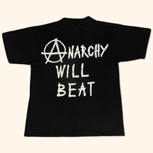 Load image into Gallery viewer, Vintage 2000s Punks Not Dead Anarchy Will Beat T-Shirt (L)
