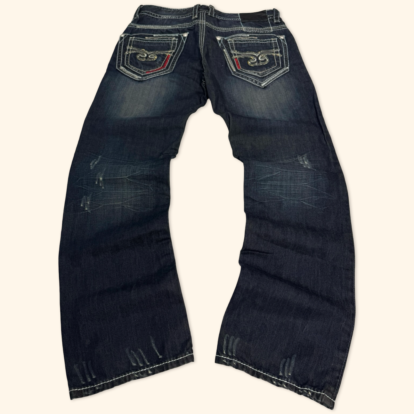 Pompöös 2000s Straight Leg Jeans (L/XL)