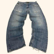 Load image into Gallery viewer, 2000s Spell Out Baggy Jeans (XL)
