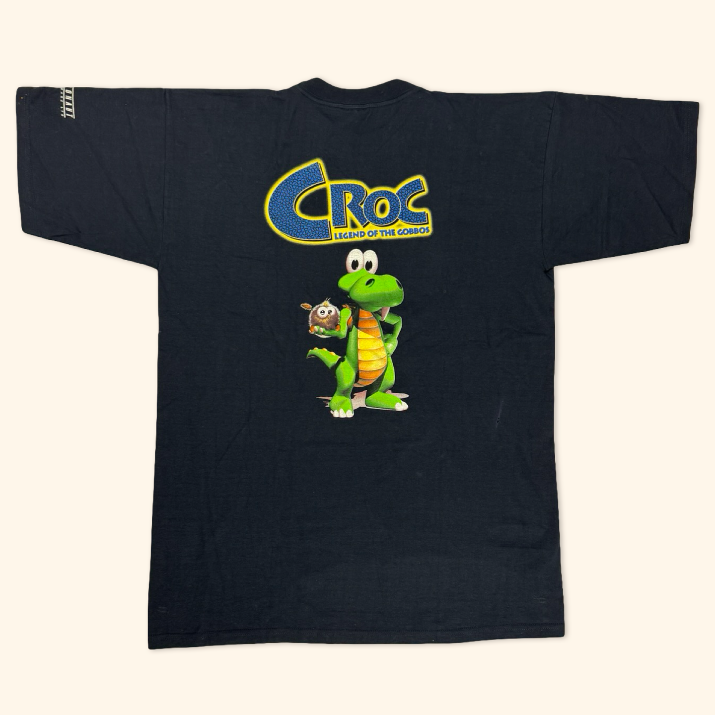 Croc Fox Interactive Vintage 1997 PS1 Gaming T-Shirt (XL)