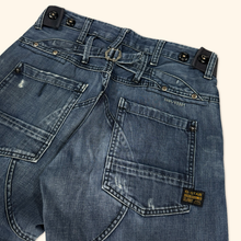 Load image into Gallery viewer, G-Star Spell Out Straight Leg Jeans (S)
