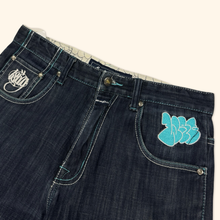Load image into Gallery viewer, Red Rum 2000s Graffiti Straight Leg Jeans (M)
