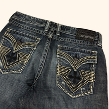 Lade das Bild in den Galerie-Viewer, Afflicition Black Premium Line Straight Leg Jeans (XL)
