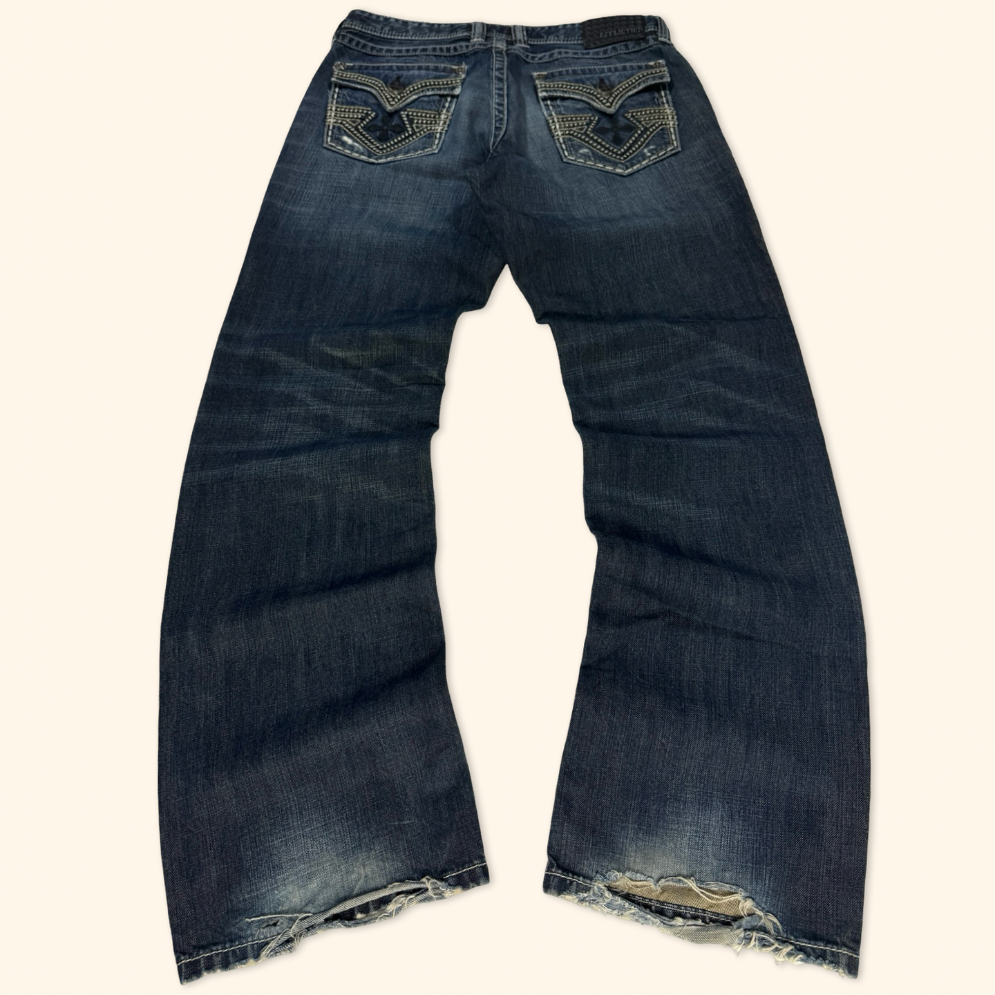 Afflicition Black Premium Line Straight Leg Jeans (XL)