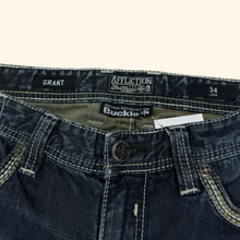 Lade das Bild in den Galerie-Viewer, Afflicition Black Premium Line Straight Leg Jeans (XL)
