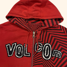 Load image into Gallery viewer, Volcom 2000s All Over Printed Reversible Zipper (L)
