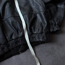Load image into Gallery viewer, Vintage 80s Hooded Leather Jacket (L/XL)

