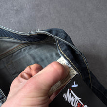 Load image into Gallery viewer, Armani Big Logo 2000s Straight Leg Jeans (M)
