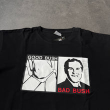 Load image into Gallery viewer, Good Bush Bad Bush Vintage 2000s T-Shirt (M/L)
