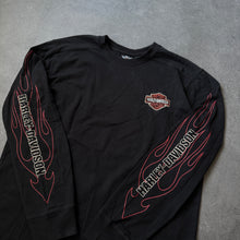 Load image into Gallery viewer, Harley Davidson Biker Flames Long Sleeve (M)
