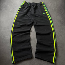 Load image into Gallery viewer, Adidas 2011 Green Stripes Baggy Track Pants Jogger (L)
