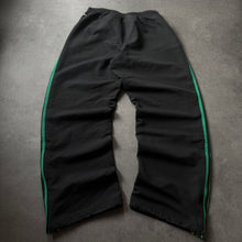 Load image into Gallery viewer, Adidas 2011 Green Stripes Baggy Track Pants Jogger (L)
