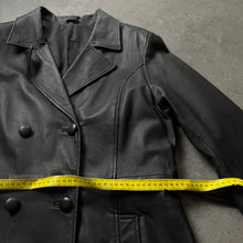 Load image into Gallery viewer, Vintage 90s Leather Coat (M)
