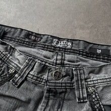 Load image into Gallery viewer, Afflicition Black Label Double Layer Jeans (M/L)
