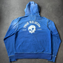 Lade das Bild in den Galerie-Viewer, True Religion 2000s Faded Skull Zipper (L)
