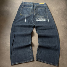Lade das Bild in den Galerie-Viewer, Sancezz Vintage 2000s Printed Graffiti Baggy Jeans (XXL)
