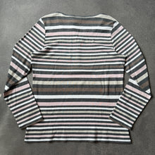 Load image into Gallery viewer, Striped Button Ladies Long Sleeve (M)

