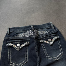 Lade das Bild in den Galerie-Viewer, 2000s Bootcut Wings Ladies Flared Jeans (M)
