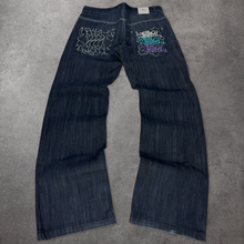 Load image into Gallery viewer, Red Rum 2000s Graffiti Straight Leg Jeans (M)
