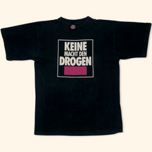 Lade das Bild in den Galerie-Viewer, Keine Macht Den Drogen 1994 Vintage T-Shirt (M)
