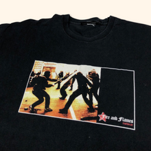 Load image into Gallery viewer, Fire and Flames Antifa T-Shirt (XXL)
