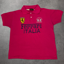 Load image into Gallery viewer, La Martina 2000s Ferrari Italia Polo T-Shirt (M)

