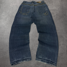 Load image into Gallery viewer, Karl Kani Vintage 2000s Heavy Rivets Baggy Jeans (L)
