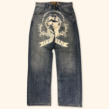 Lade das Bild in den Galerie-Viewer, Low Rider Hip Hop Printed Baggy Jeans (L)
