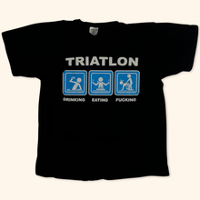 Load image into Gallery viewer, Triatlon Trashy Slogan T-Shirt (S)
