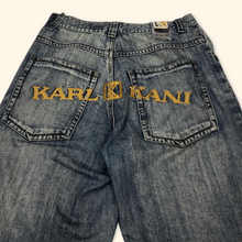 Lade das Bild in den Galerie-Viewer, Karl Kani 2000s Spell Out Baggy Jeans (M)
