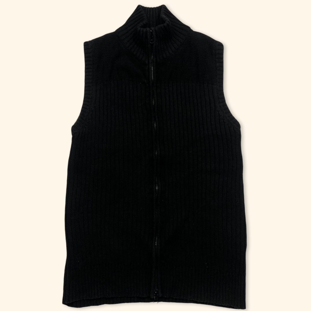 Smog 2000s Ripped Slim Fit Vest (M)