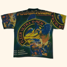 Lade das Bild in den Galerie-Viewer, Fleer Ultra X-Men Vintage 90s All Over Print T-Shirt (L)
