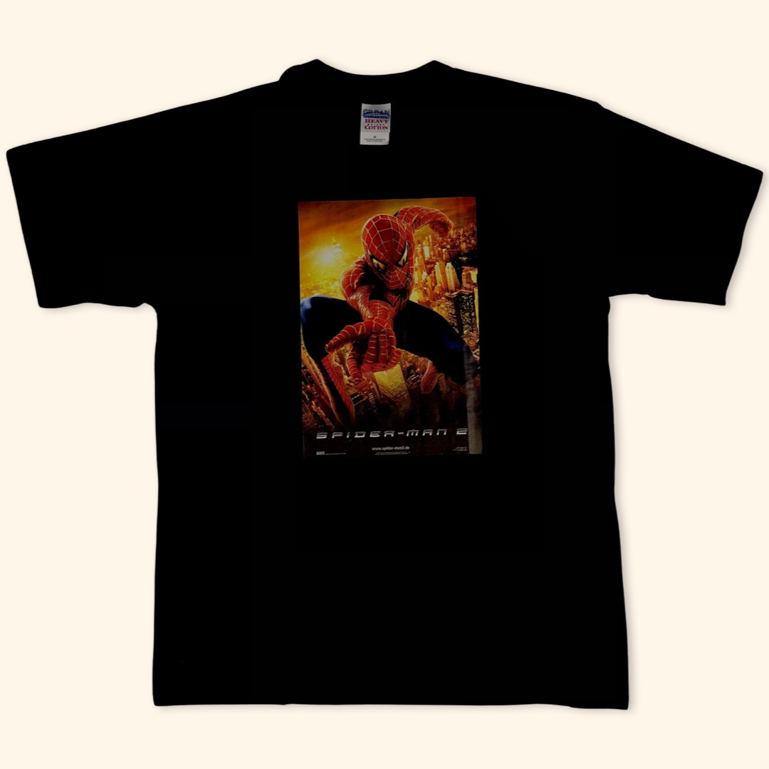 Spider-Man 2 Vintage Heavy Cotton T-Shirt (M)