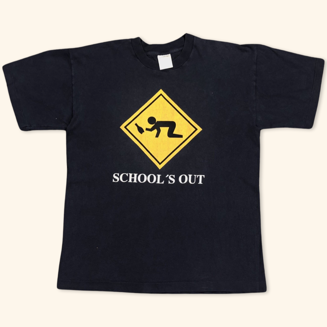 School‘s Out Vintage 90s Single Stitch T-Shirt (L)