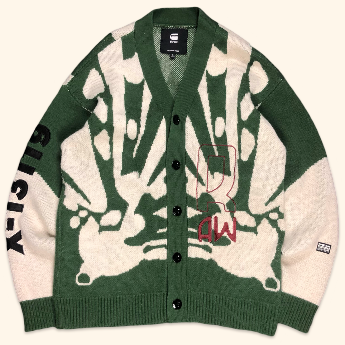 G-Star Holiday Knit Cardigan (L)