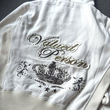 Load image into Gallery viewer, Vintage 2000s Ladies Fur Hood Zipper (L)
