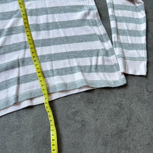 Lade das Bild in den Galerie-Viewer, Pink Grey Striped Ladies Sweat Sleeve (L)

