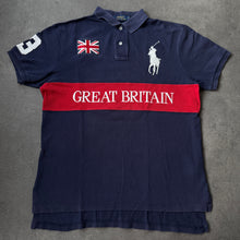 Load image into Gallery viewer, Ralph Vintage Vintage Great Britain UK Polo T-Shirt (L)

