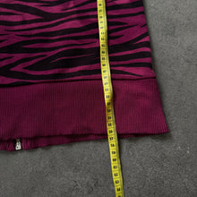 Load image into Gallery viewer, Zebra Striped Emo Ladies Zipper (S/M)
